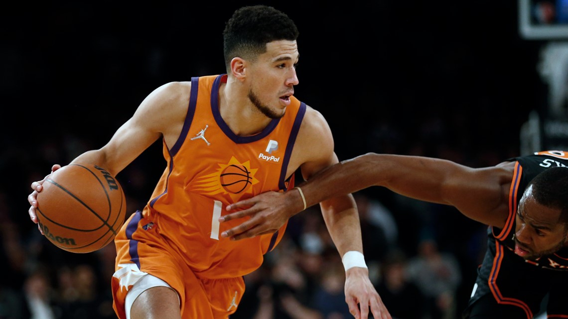 Guard Suns Booker memenangkan Pemain Terbaik Wilayah Barat NBA Minggu ini
