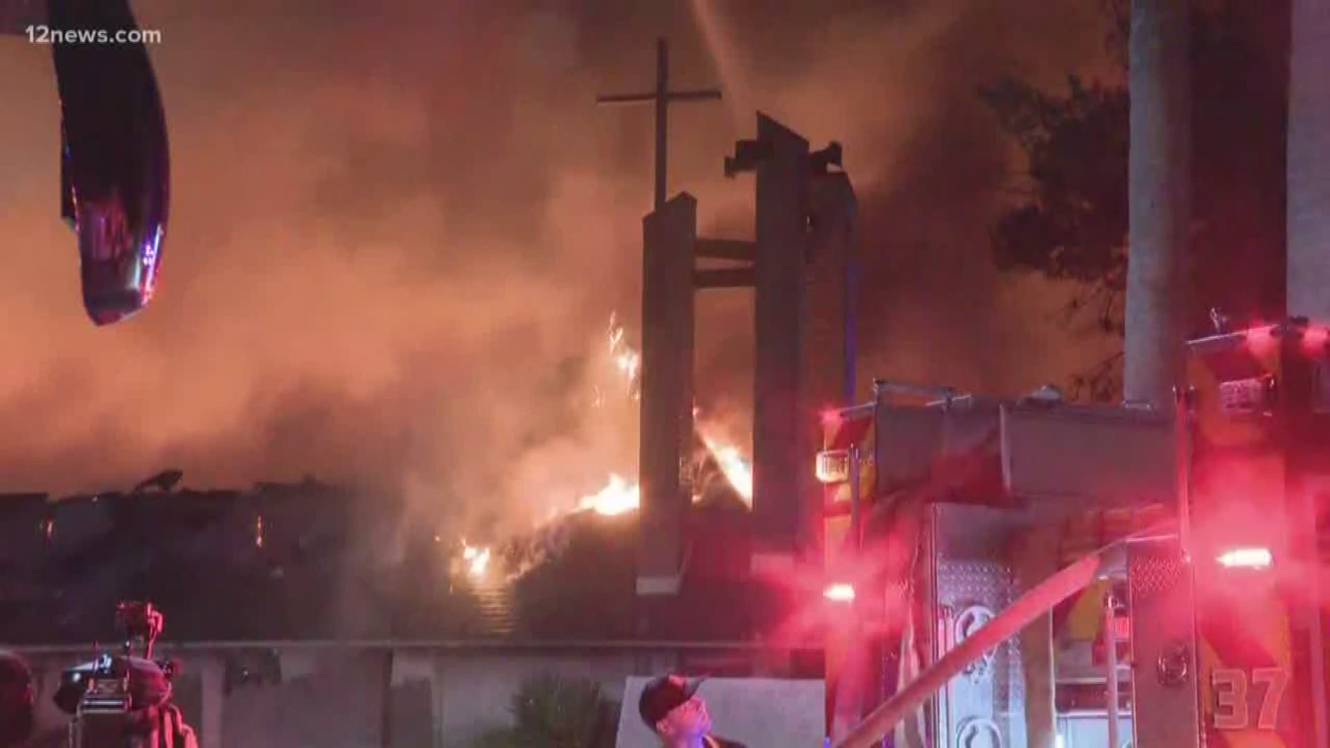 A fire has destroyed St. Joseph Catholic Church and the history of the 50-year-old church.