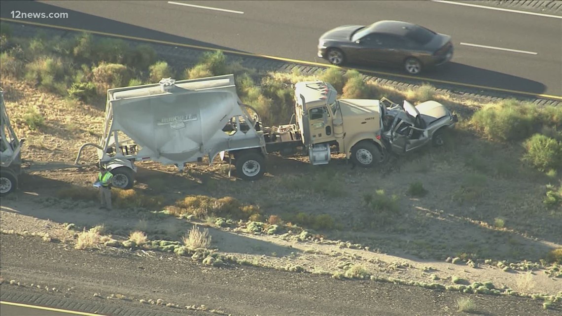 Westbound I-10 In West Valley Reopens After Deadly Crash | 12news.com