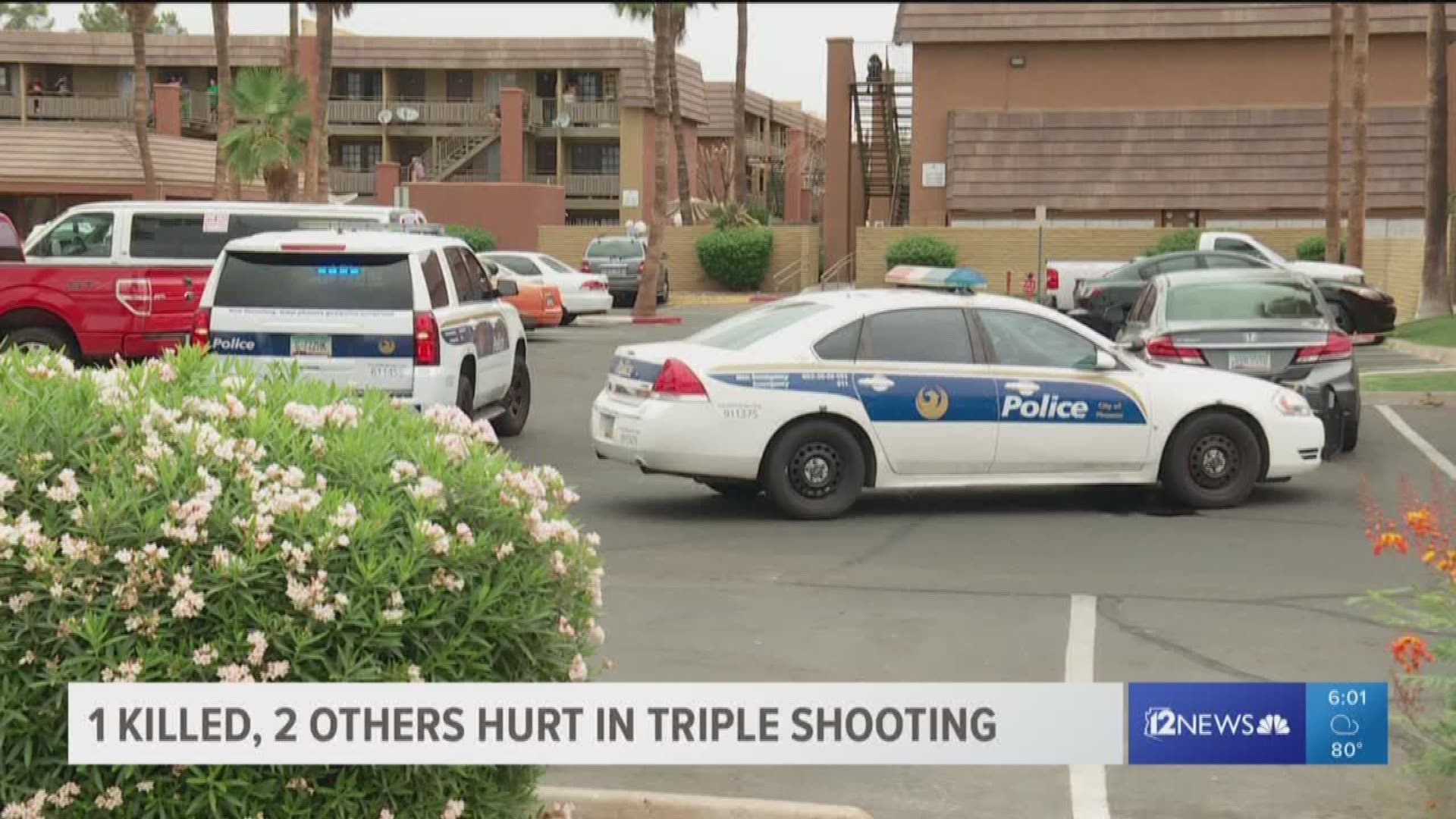 According to Captain Larry Subervi with the Phoenix Fire Department, Phoenix Police received reports of three gunshot wound victims on Saturday morning.