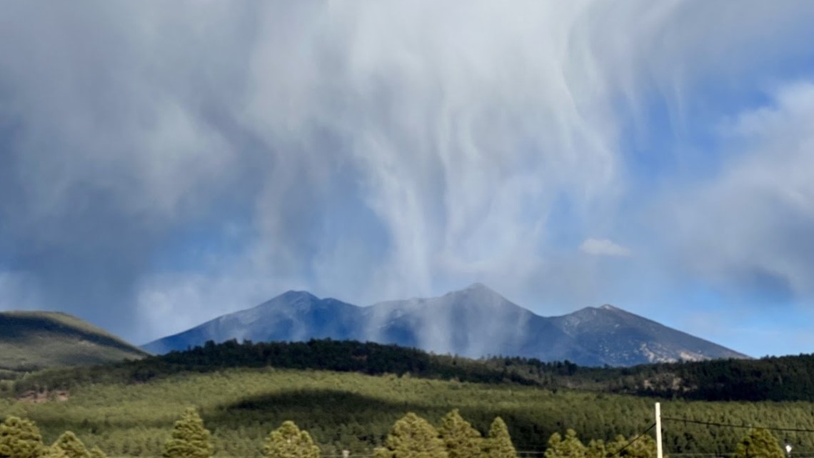 What are these clouds in Flagstaff, Arizona?
