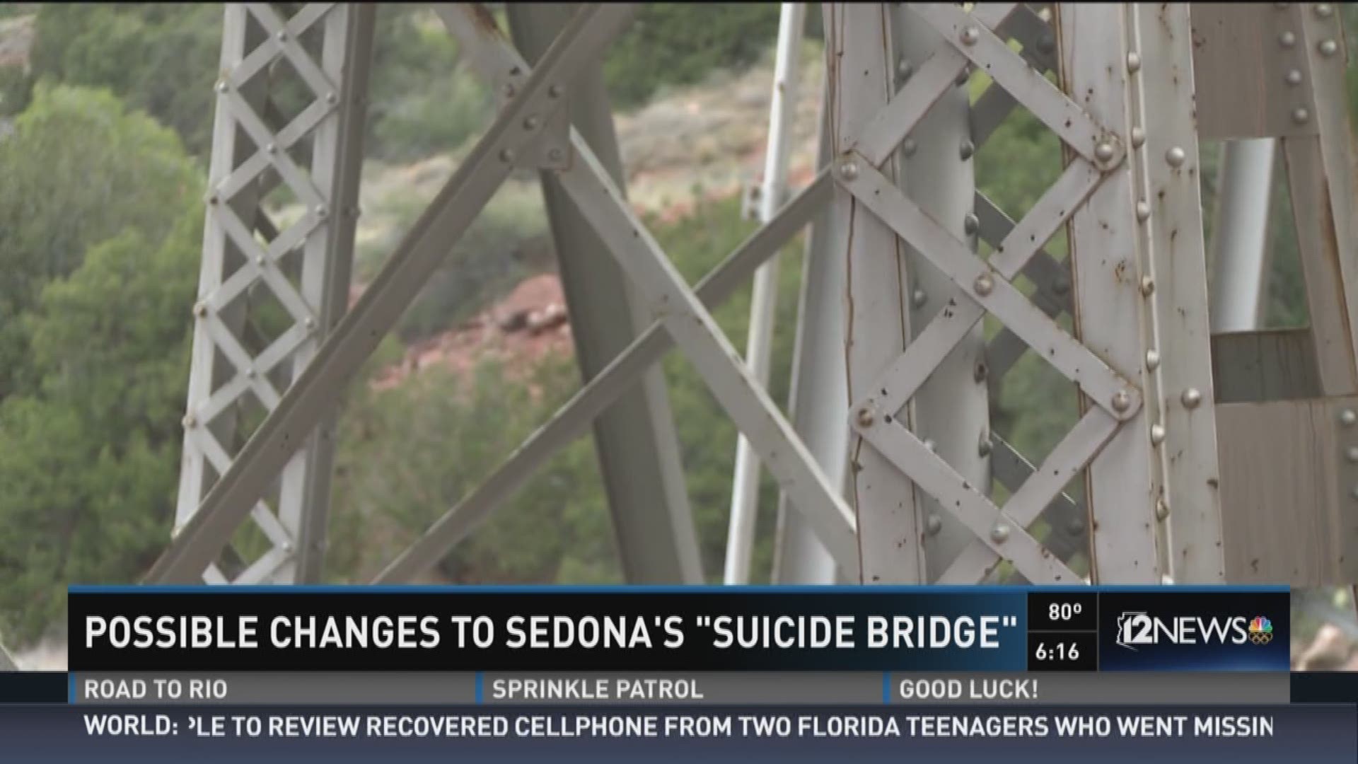 Changes may be coming to a Sedona bridge after people have committed suicide