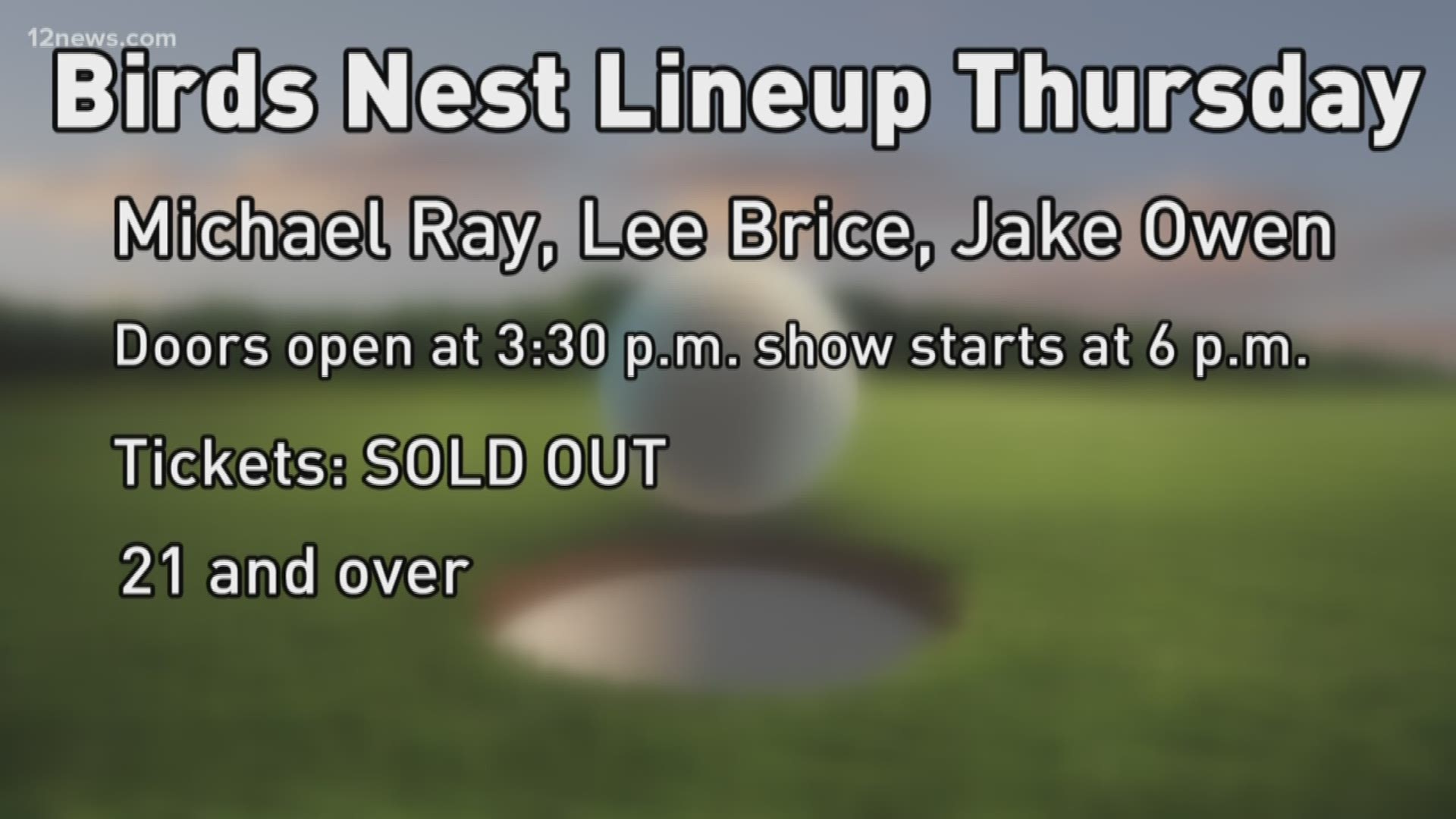 Country Night continues at Birds Nest with Lee Brice and Jake Owen.