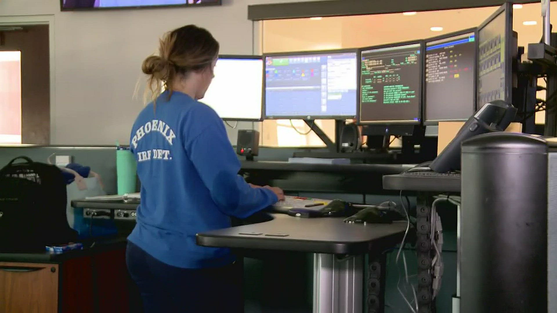 Phoenix Fire Dispatchers move-in to their new building with improvements that benefit the community.