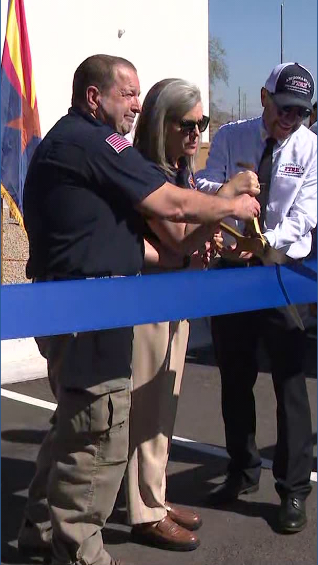 Gov. Hobbs, forest and fire officials hold ribbon cutting for new ...