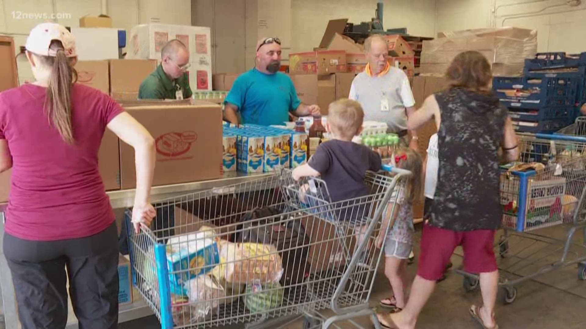 Sometimes people just need a little help in life and the United Food Bank is there to provide some Mesa residents with that help. Meet the volunteers making that happen.