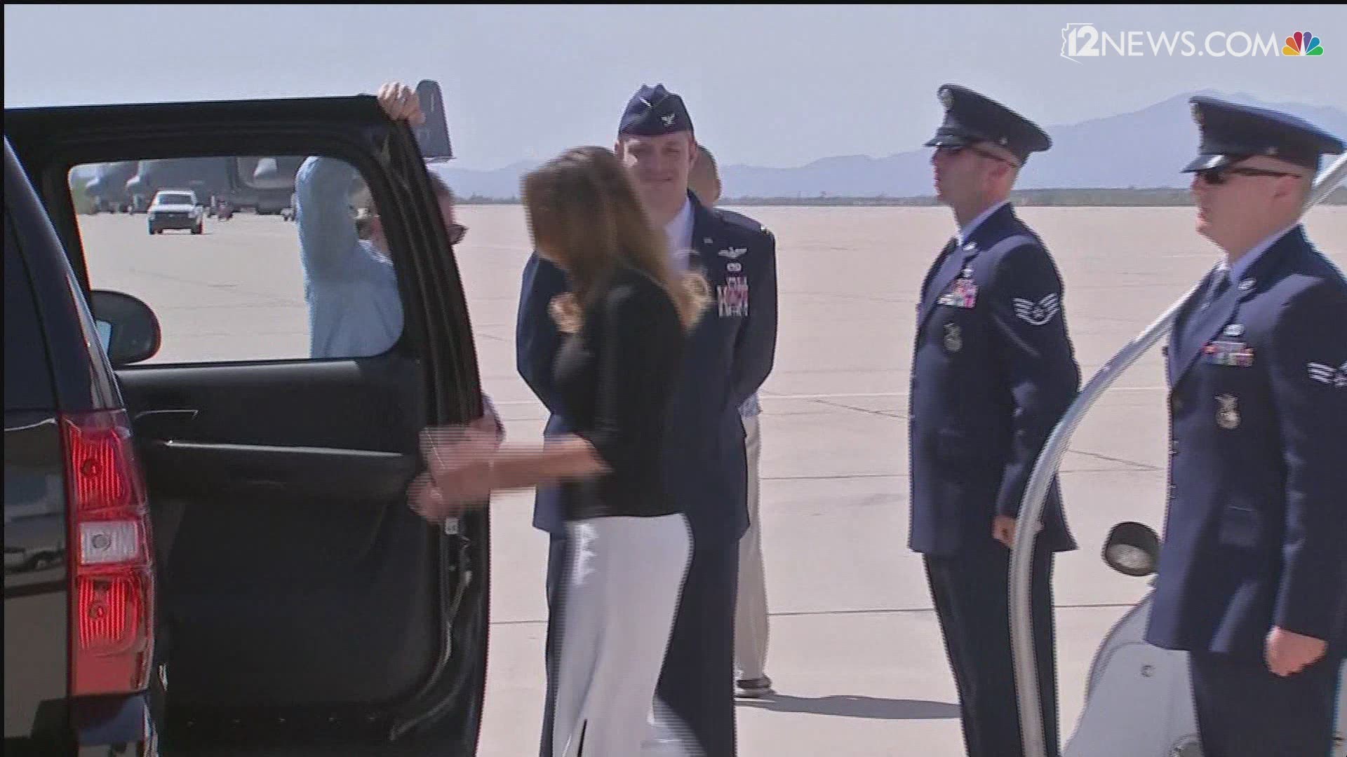 Melania Trump In Arizona To Visit Migrant Shelters | 12news.com