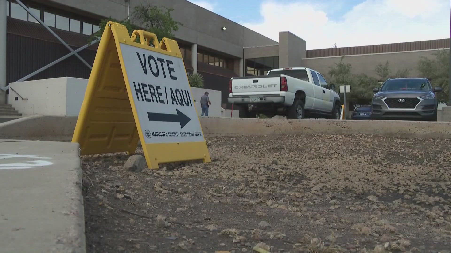 Maricopa County is doing a few things to ensure voting equipment and locations are safe and secure during Arizona's primary election.