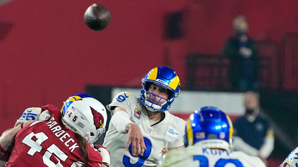 Arizona Cardinals overpowered in 30-23 loss to Los Angeles Rams in Glendale