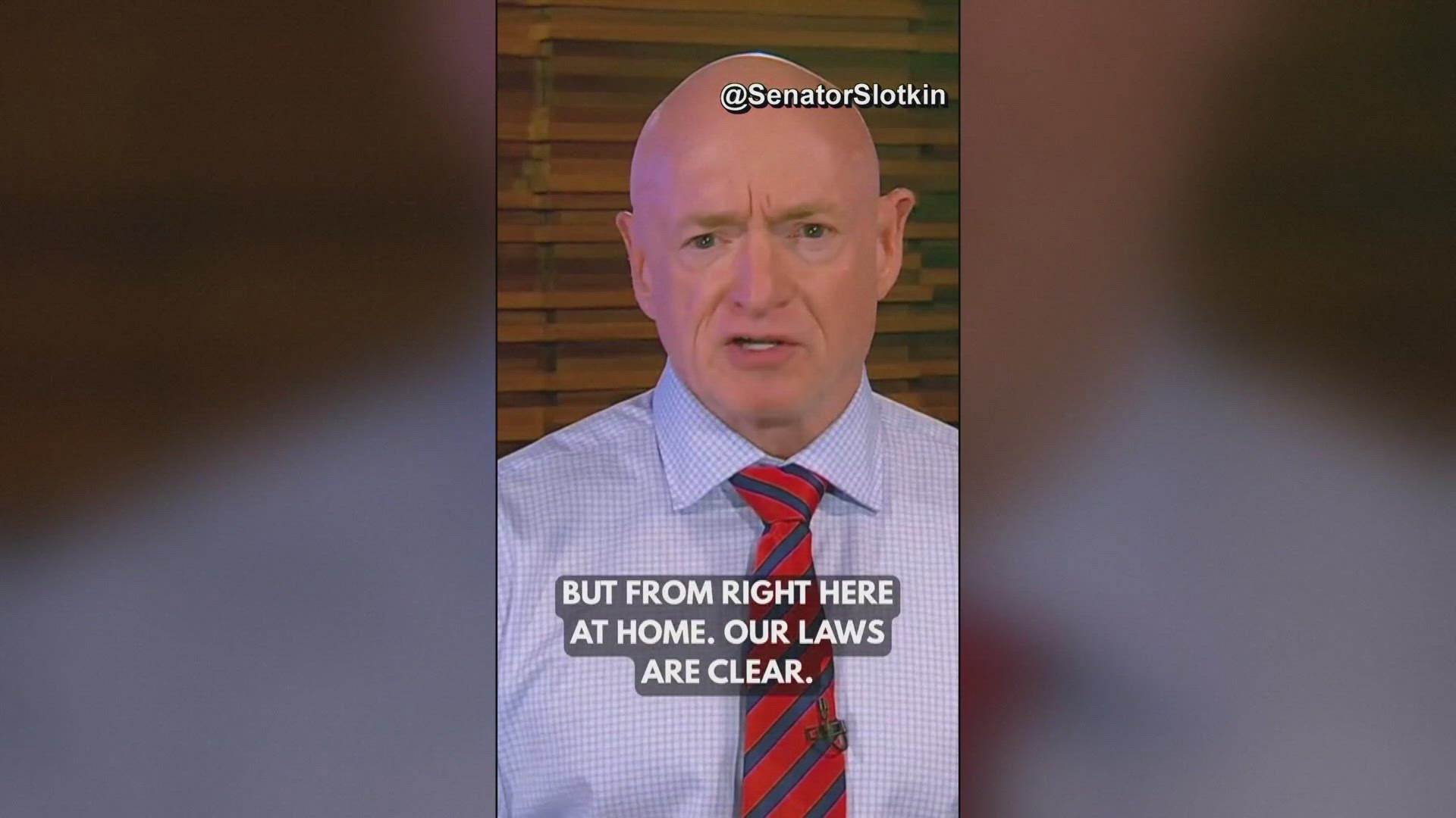 On Monday, the Pentagon announced it would be investigating Senator Mark Kelly for comments he made last week. Kelly remained firm and said he won't be intimidated.