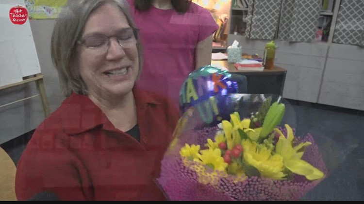 A+ Teacher of the Week: Family surprises Grandma who educates students with disabilities