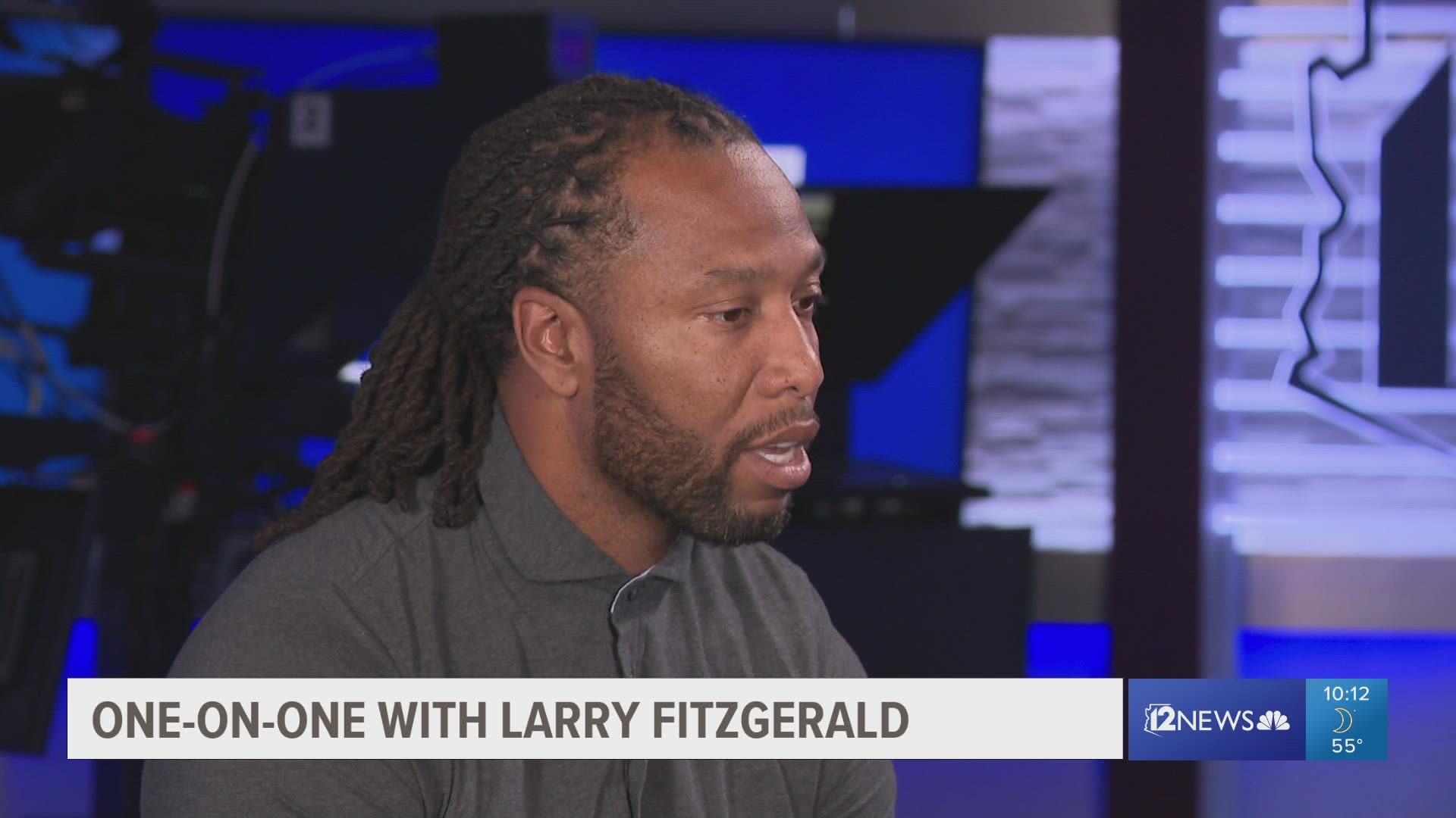 Larry Fitzgerald shares how cancer has touched his life and how his foundation is helping the American Cancer Society.