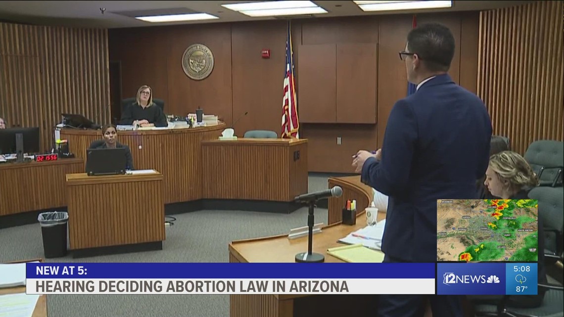 Legal battle on Arizona's abortion laws playing out in court