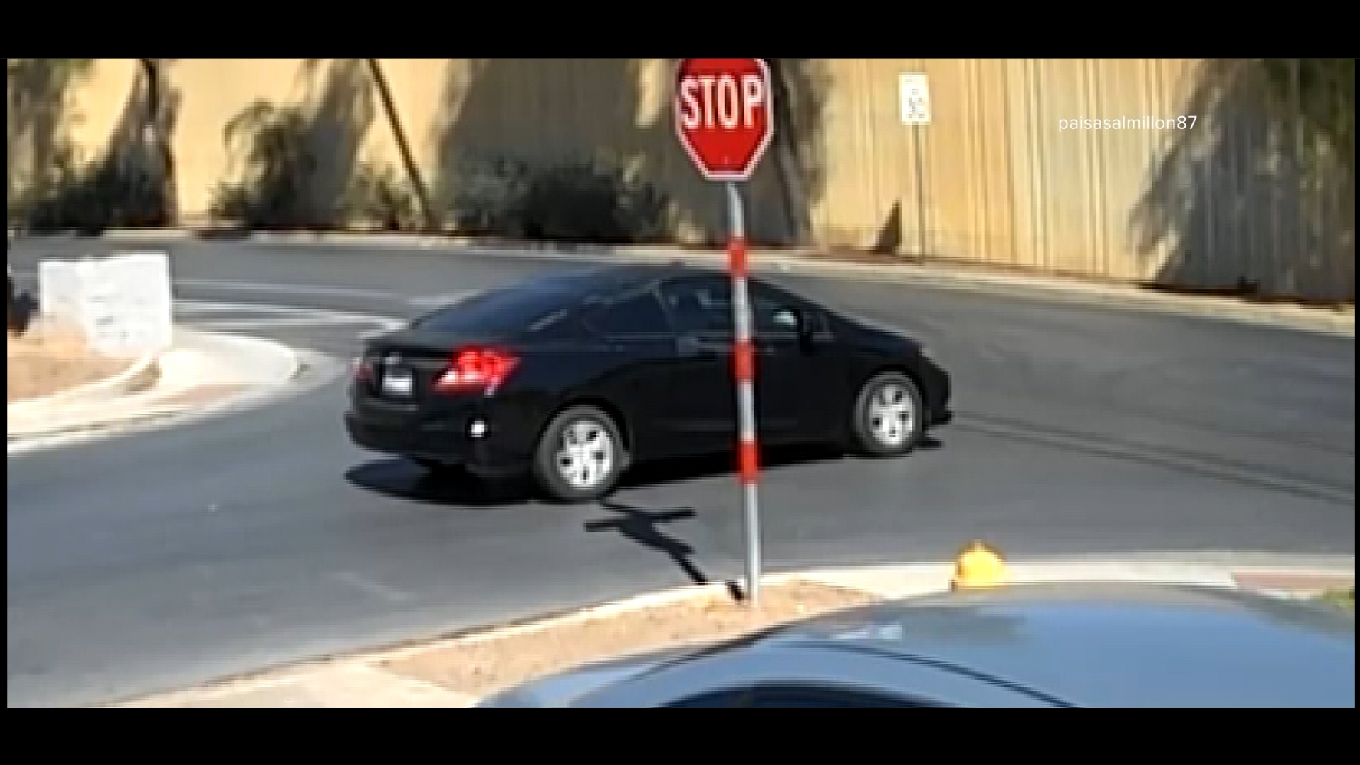 Video from a local homeowner shows a driver allegedly shooting at a stop sign in Phoenix.