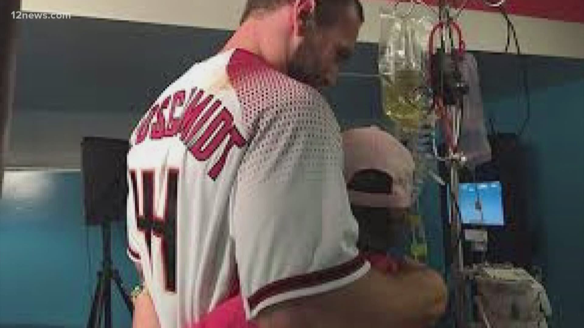 Usually Paul Goldschmidt is getting recognition for his work on the field, now he is being recognized for his work off the field. Goldy is up for "Man of the Year" for his philanthropic work with Phoenix Children's Hospital.