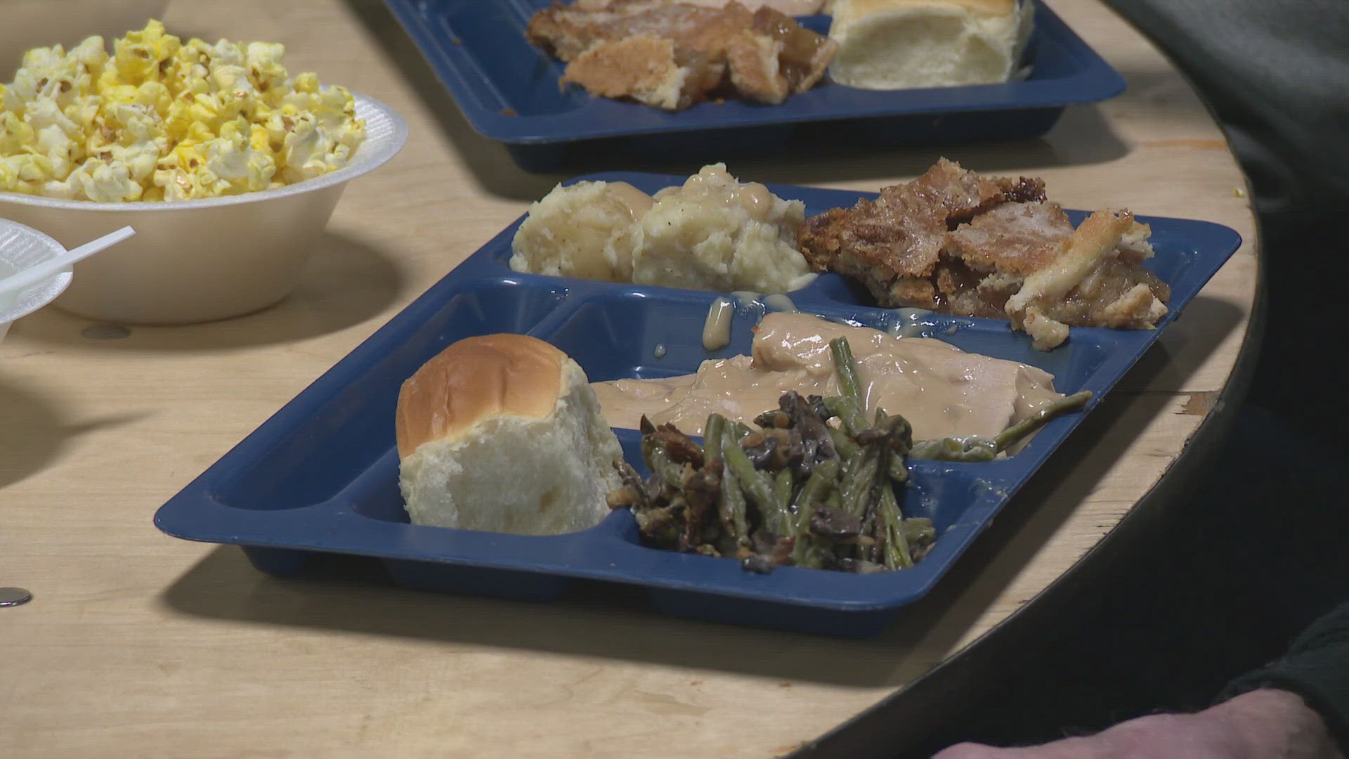 Preparations are now underway for the Thanksgiving meal at St. Vincent de Paul. Here's a look at what goes into the meal prep.