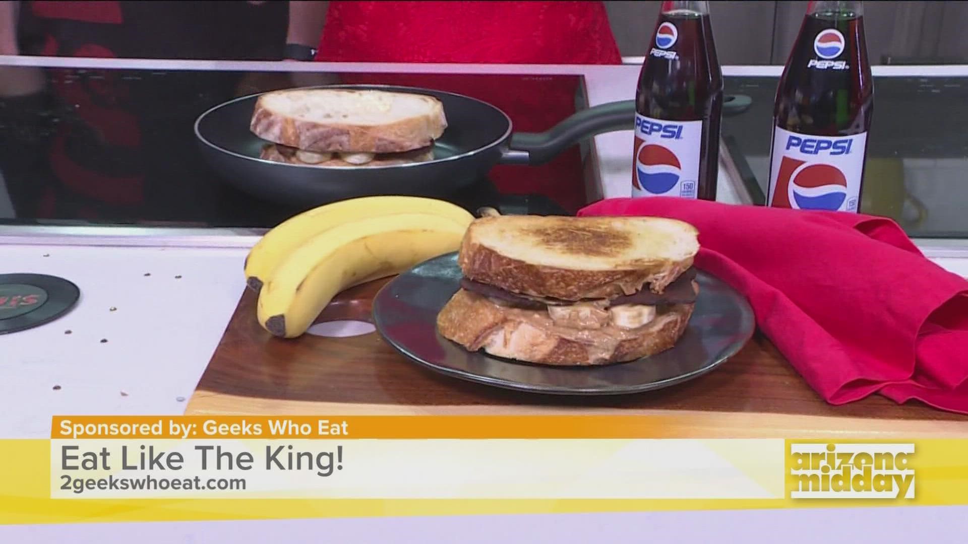 Two Geeks Who Eat show us how to create Elvis' favorite sandwich