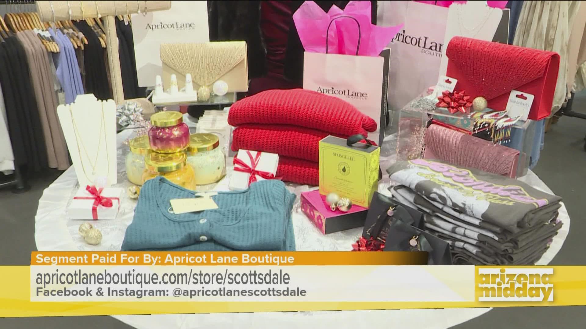 Ambrera Graham, owner of Apricot Lane, shows us all the on trend finds you'll find at the Scottsdale Boutique.