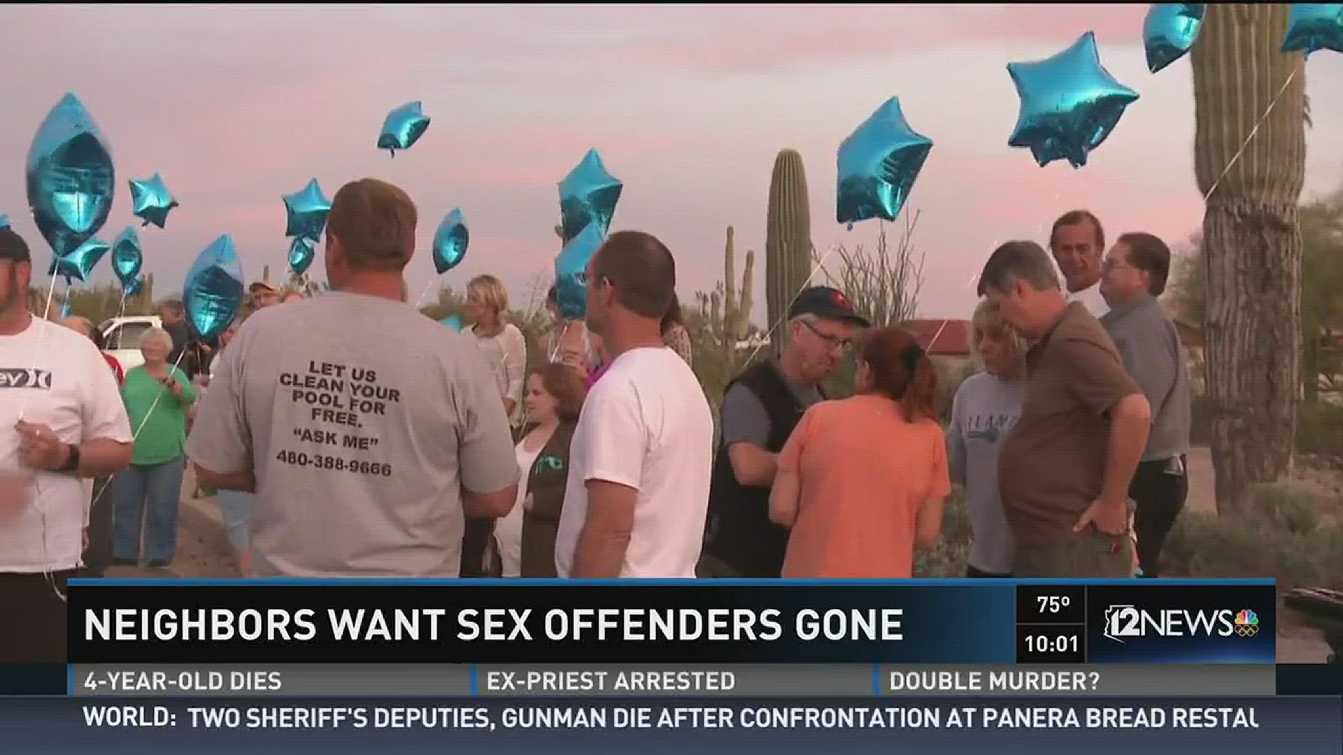 Neighbors reignite fight to kick out sex offenders | 12news.com