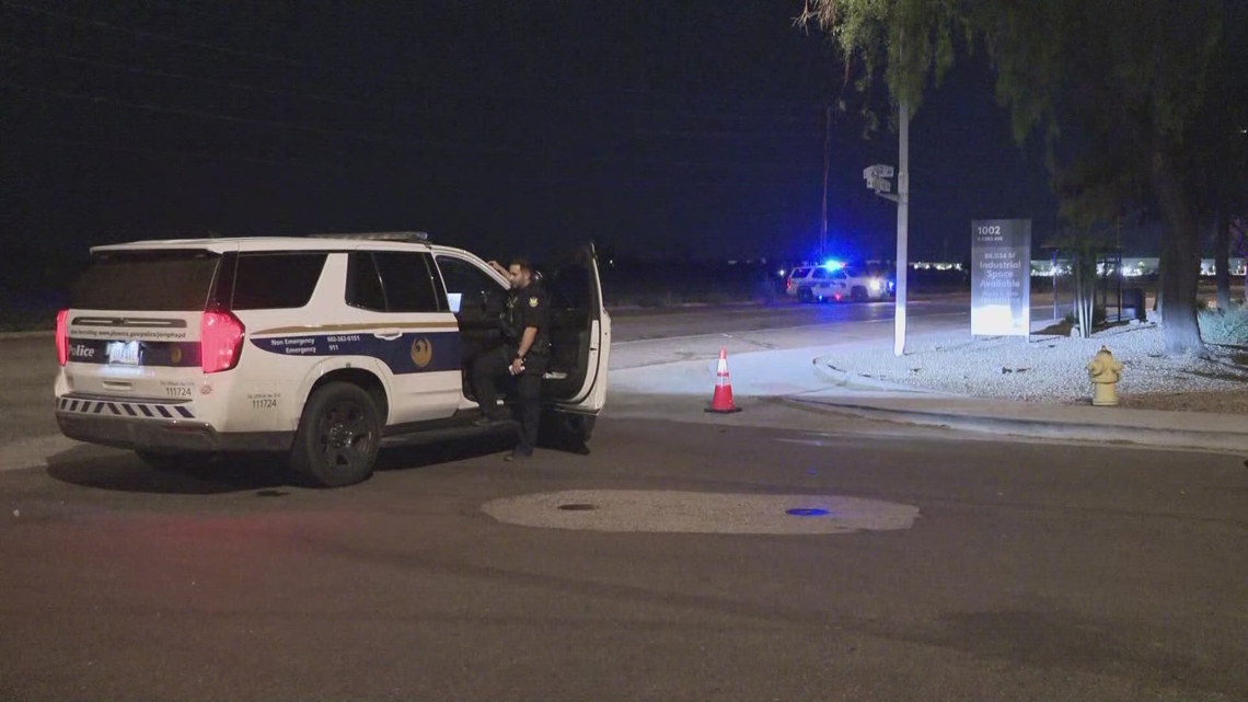 Woman dead after being struck by semi truck in Phoenix | 12news.com