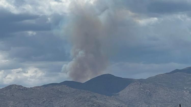 Firefighters battle Juniper Fire in Bradshaw Mountains | 12news.com