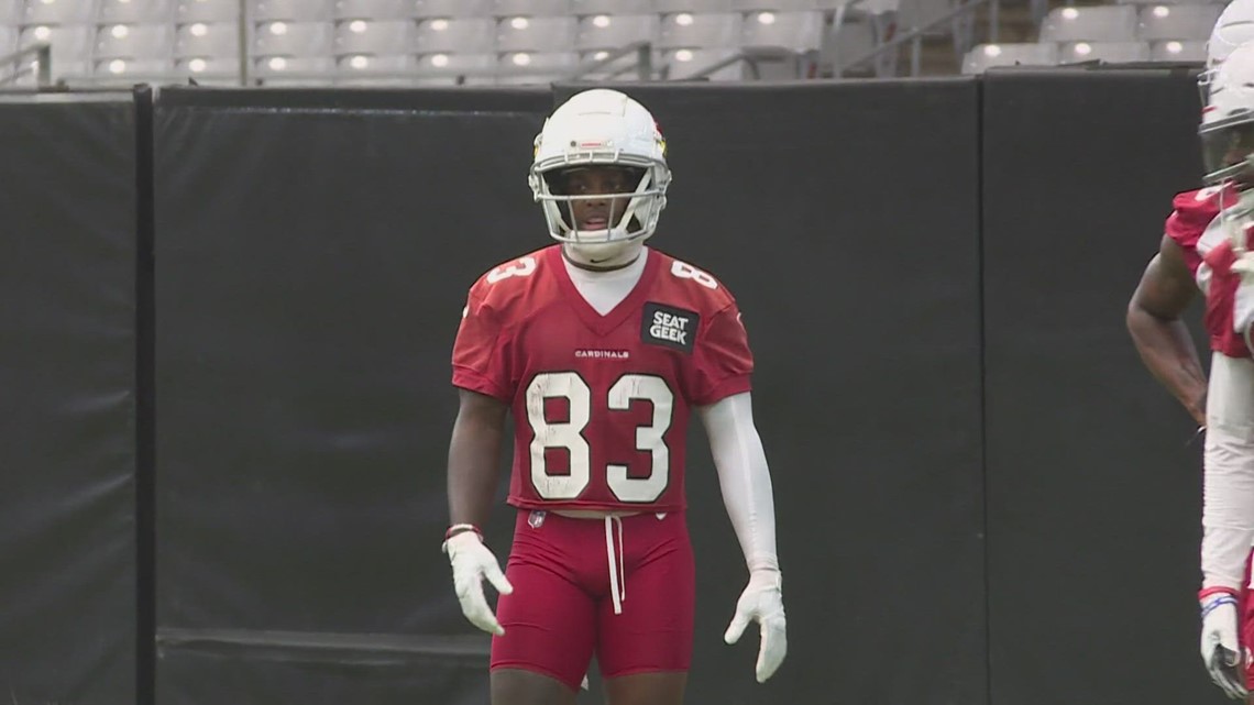 Arizona Cardinals' Greg Dortch determined to prove he belongs in NFL