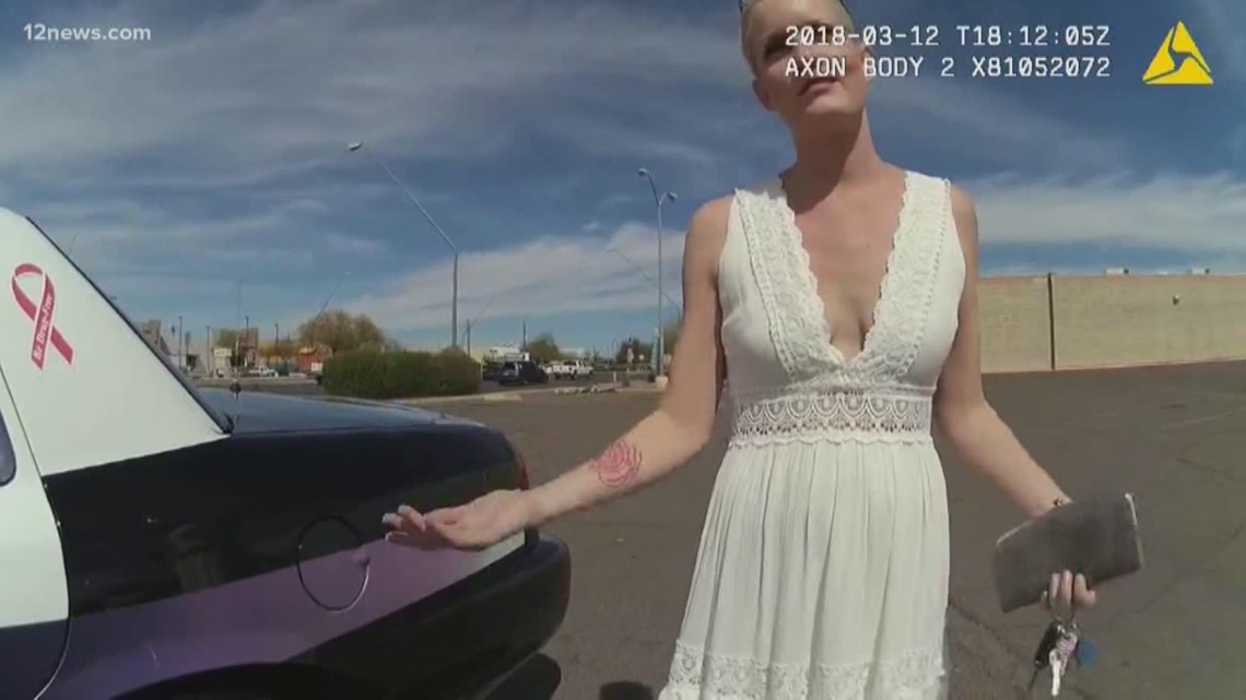 Police Release Body Cam Video From Viral Arizona 'DUI Bride' Arrest ...