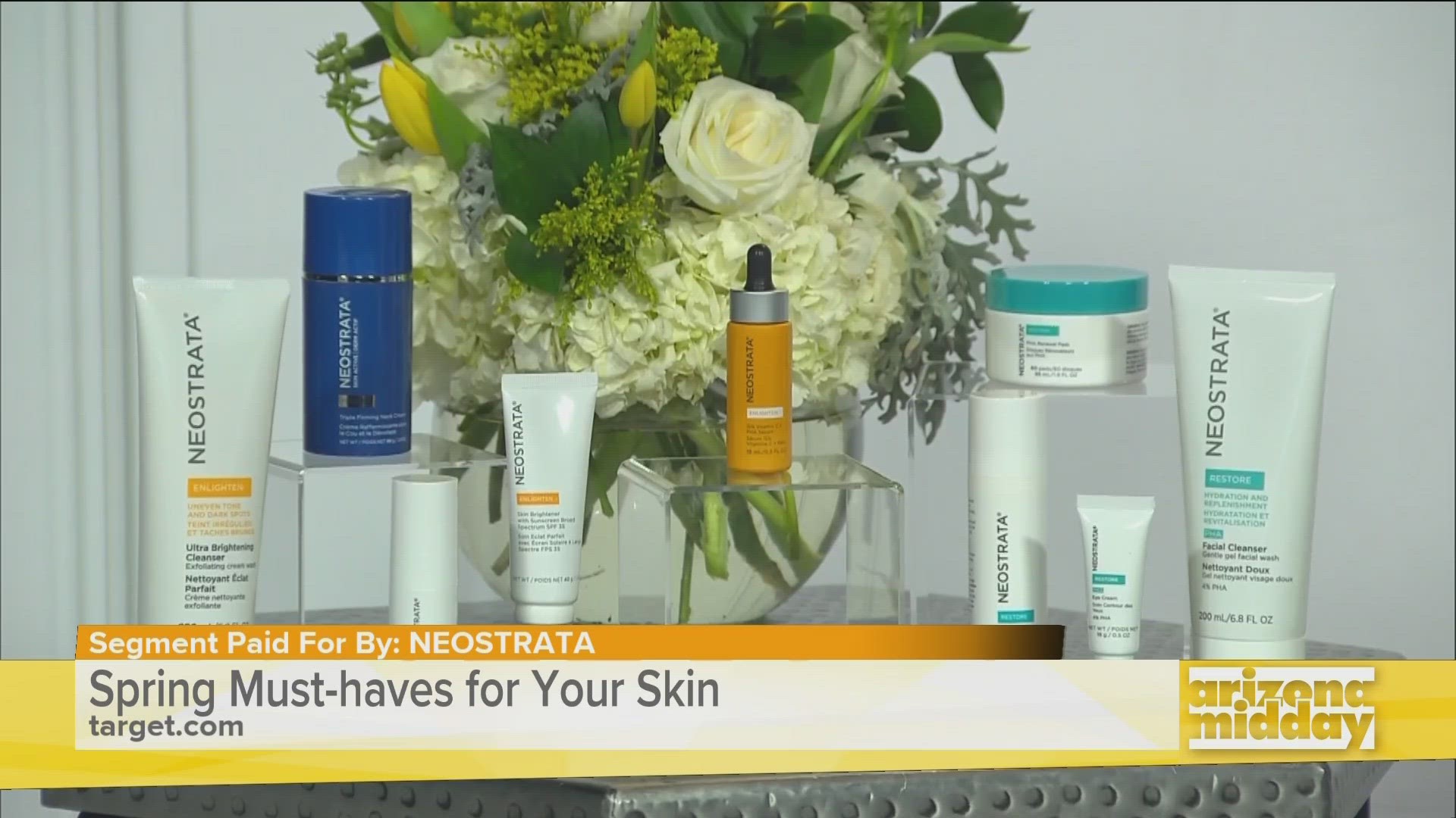 Dermatologist Dr. Tia Paul shares how award-winning skincare brand Neostrata is now officially available at Target and Target.com.