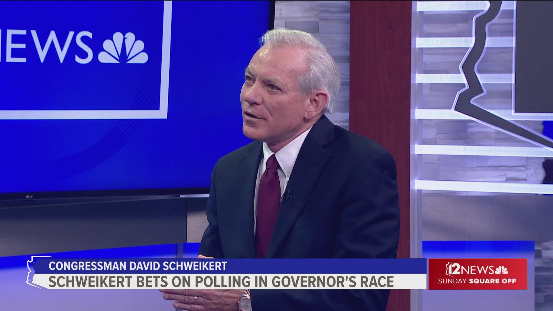 The "Square Off" politics panel discusses: Does Congressman David Schweikert have a path to victory in the three-way GOP Primary for Arizona governor? Who's jumping 