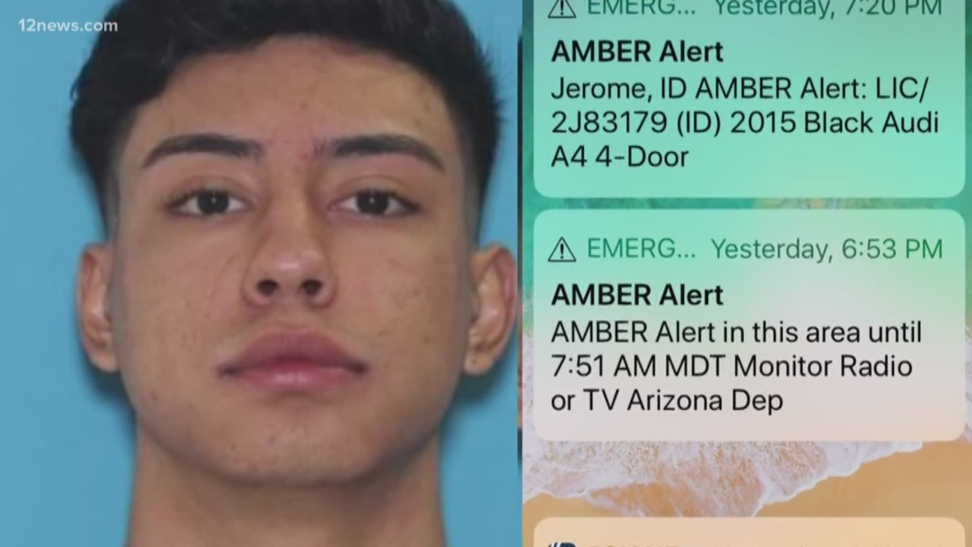 A 17-year-old Idaho teen was kidnapped by her ex-boyfriend, 18-year-old Miguel Rodriguez-Perez. Both were found early Tuesday morning. The victim's family tells 12 News they are relieved she has been found safe.
