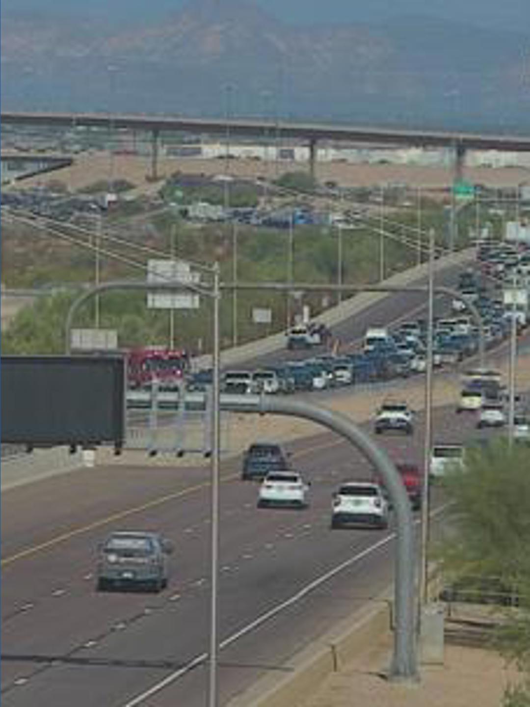 Traffic backup on State Route 202 at Power Road | 12news.com