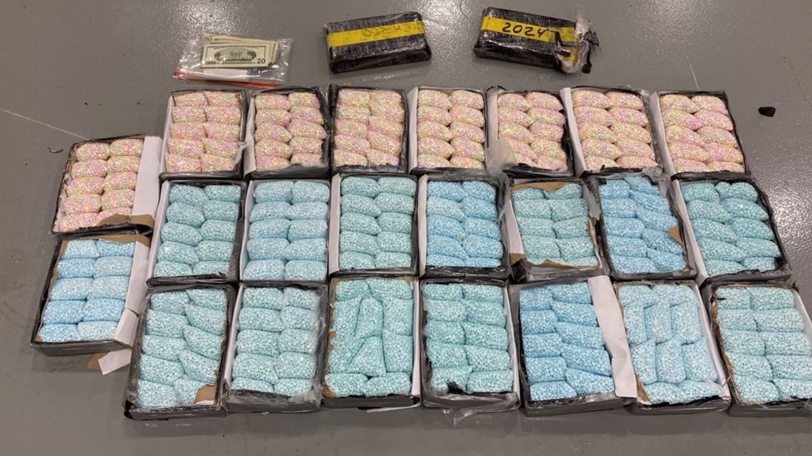 DEA operation seizes 10.2 million fentanyl pills | 12news.com