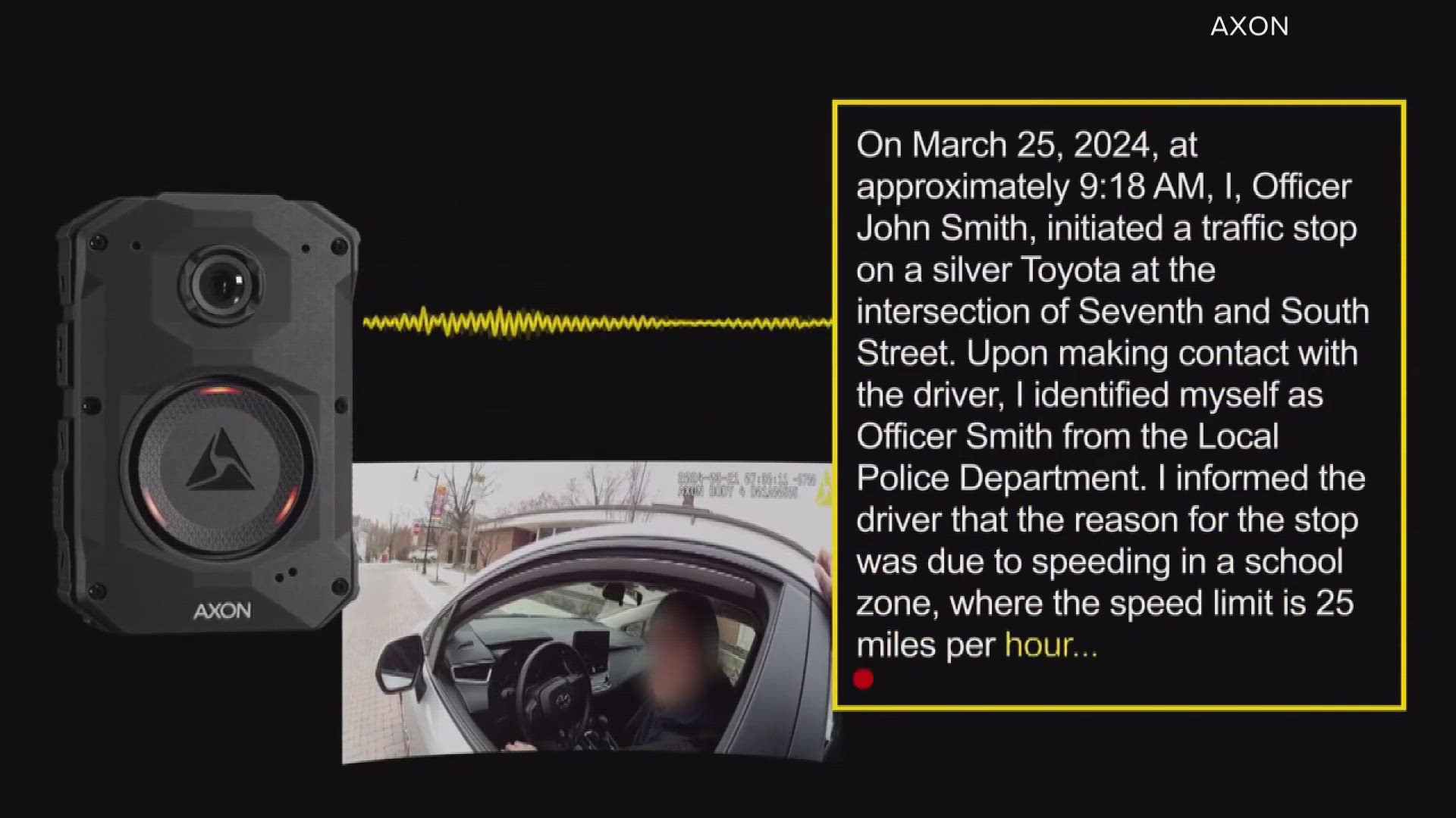 Axon, the maker of the Taser, now has an AI that will write police reports for officers.