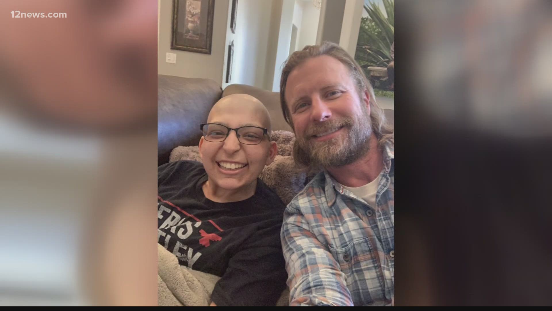 Country music star Dierks Bentley was able to comfort a Valley woman, Baylee, in her final days. Baylee's family says the visit led to a life-long friend for her.