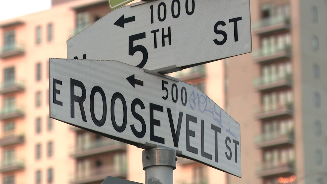 Suspect at-large after 2 people allegedly shot during First Friday Art Festival in downtown Phoenix