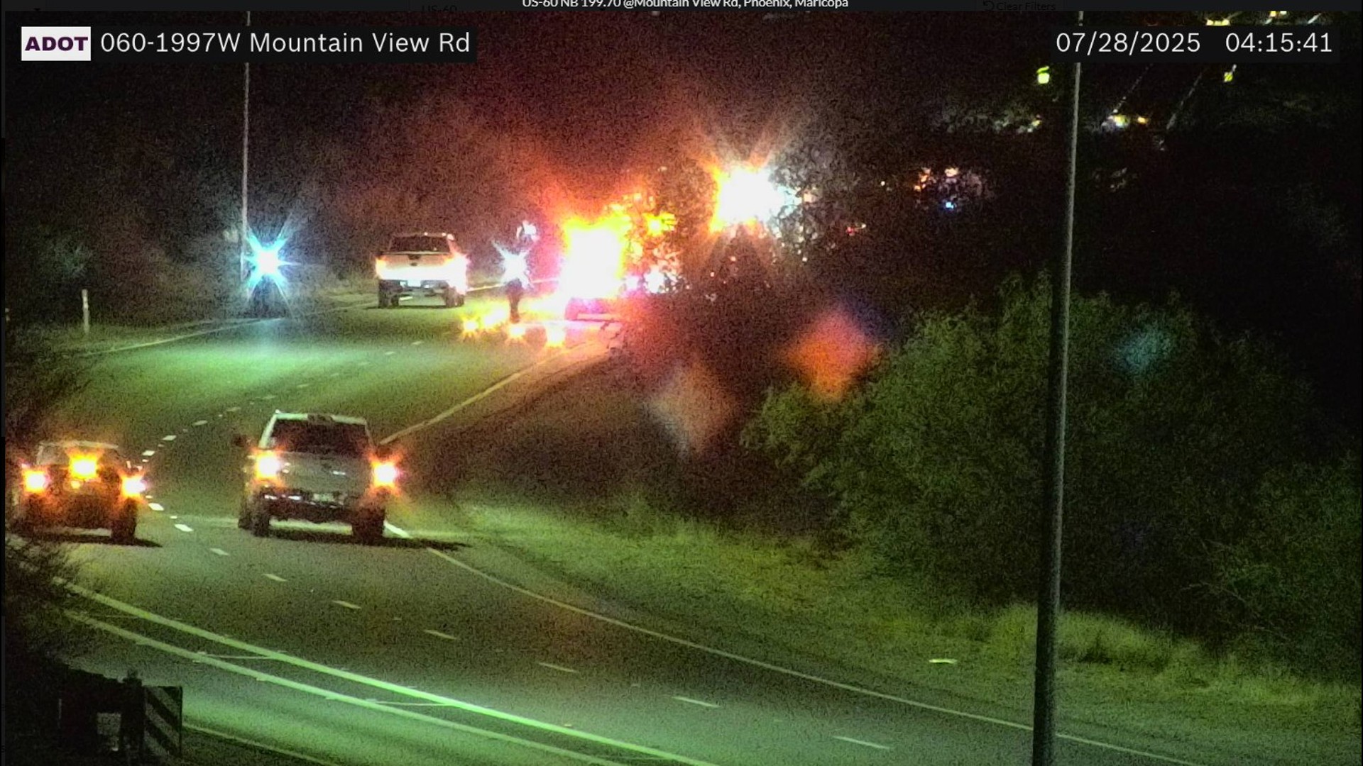 US Route 60 reopens in East Valley after fatal pedestrian crash ...