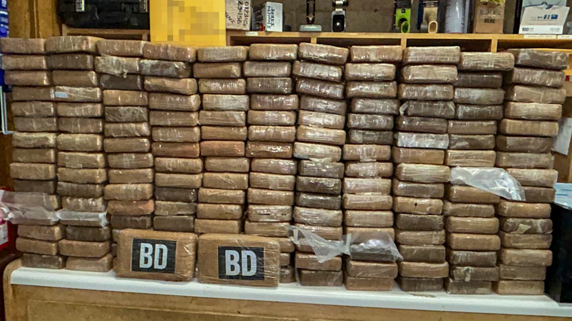 447 pounds of cocaine found during traffic stop in Arizona