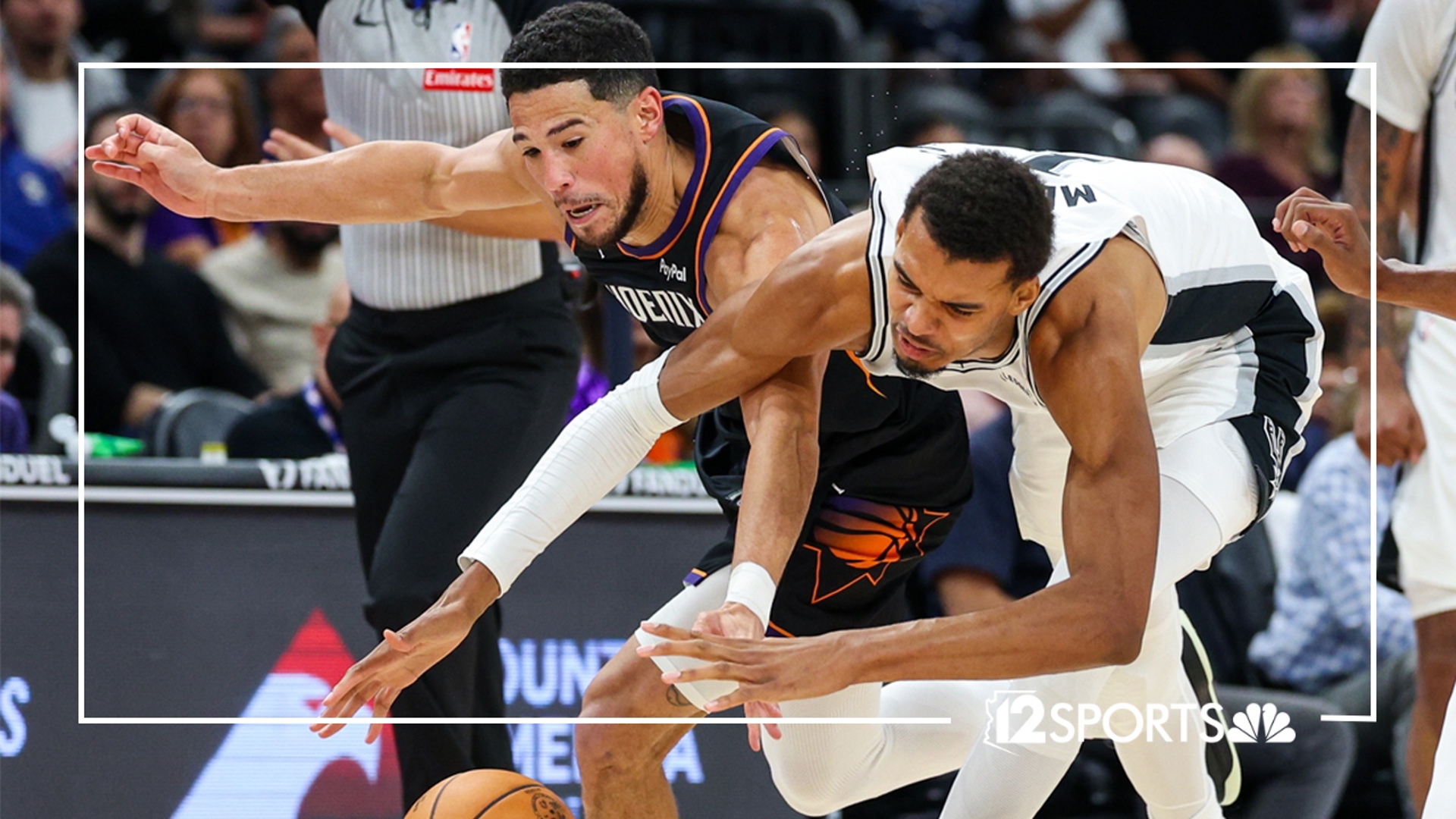 The 12Sports team breaks down the Suns' 130-118 win over the Spurs, Devin Booker's hot start to the season, and Collin Gillespie's impressive play.