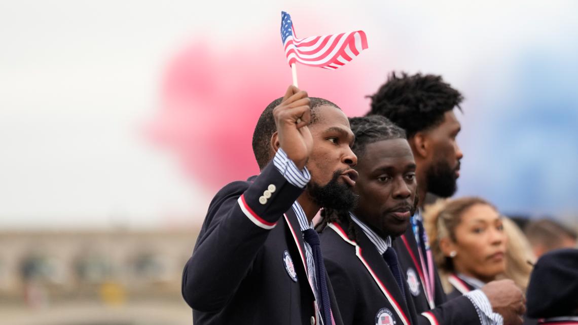 Kevin Durant out for Team USA's first exhibition game vs. Canada🚨