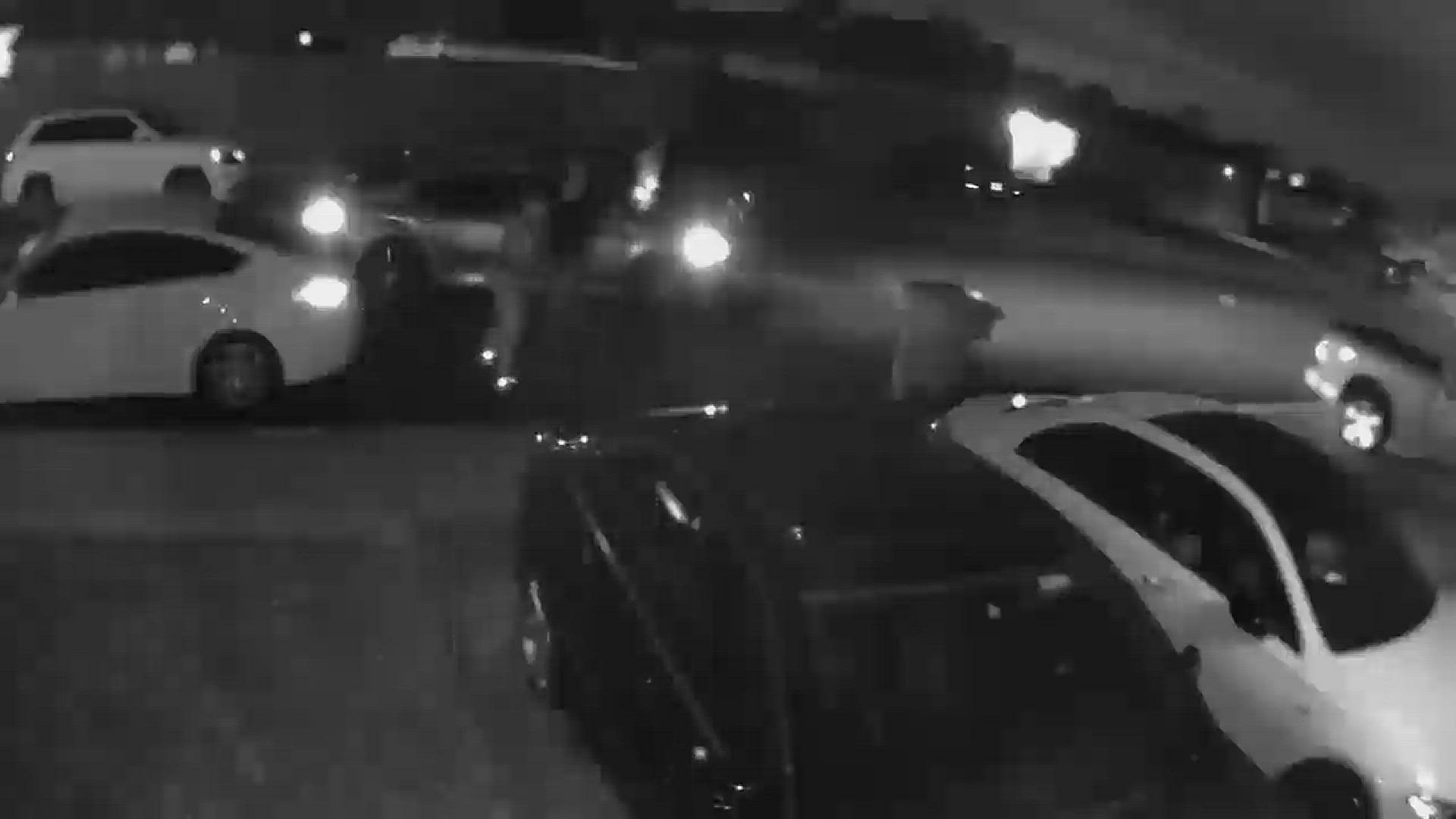 Four men are caught on camera trying to rob a Valley home.