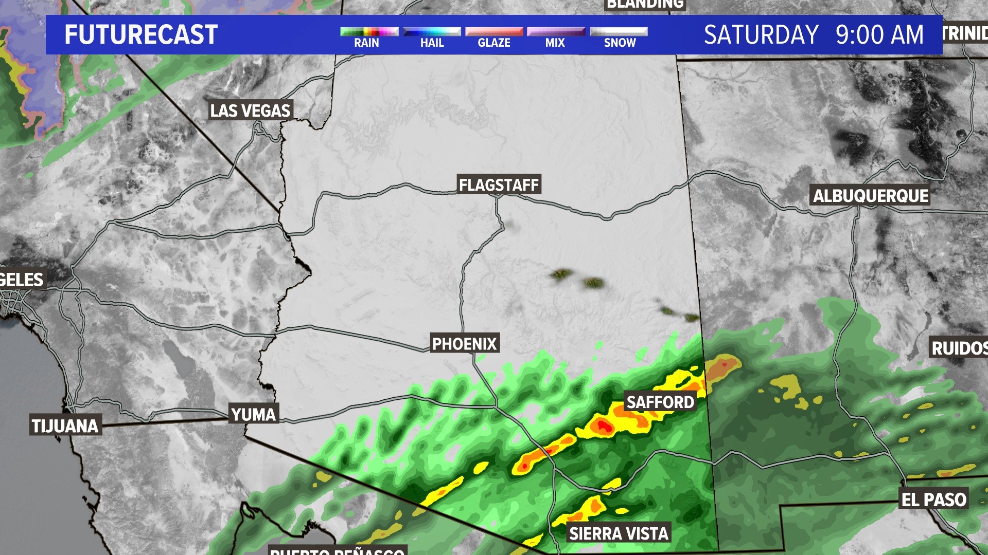 Rain expected during the weekend throughout Arizona | 12news.com
