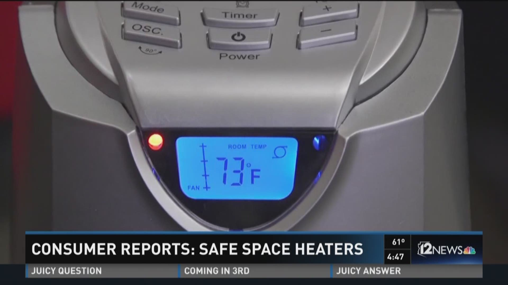 Consumer Reports compares different brands of space heaters.