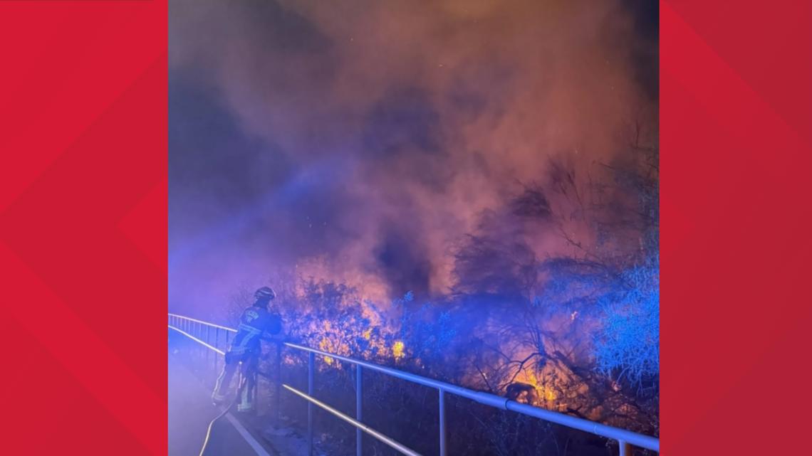 Man arrested on 7 counts of reckless burning after brush fires near Tucson bike path