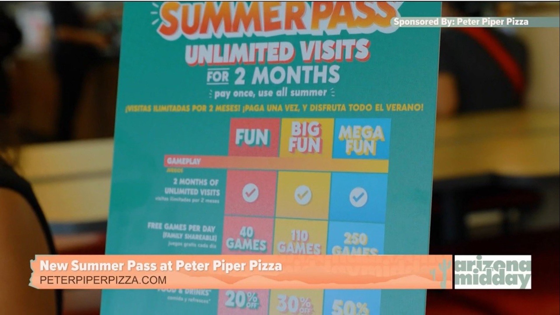 Peter Piper Pizza is keeping the whole family fed and entertained all summer long with a great deal!