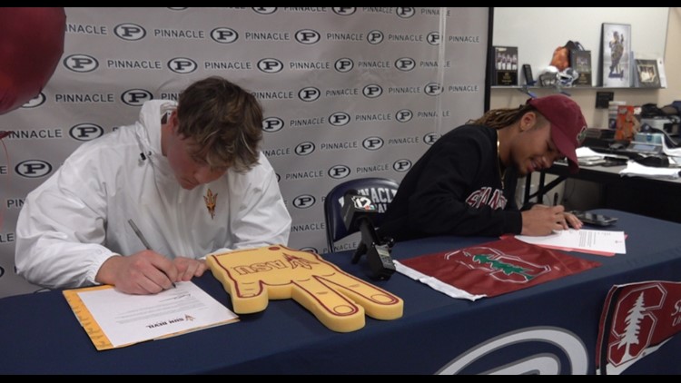 Pinnacle athletes commit to Pac-12 schools on National Signing Day
