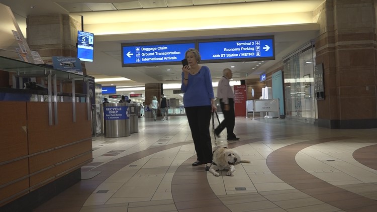 New Sky Harbor app partnership guides travelers who are vision impaired from the curb to gate