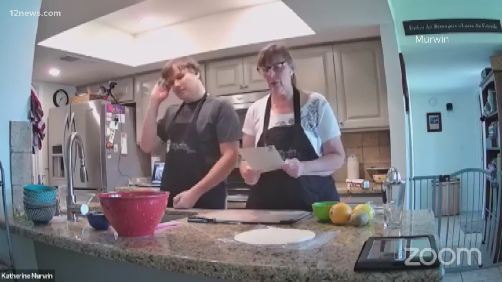 A local cooking club has gone virtual to help those with autism develop their cooking skills from home. Team 12's Jen Wahl has the latest.