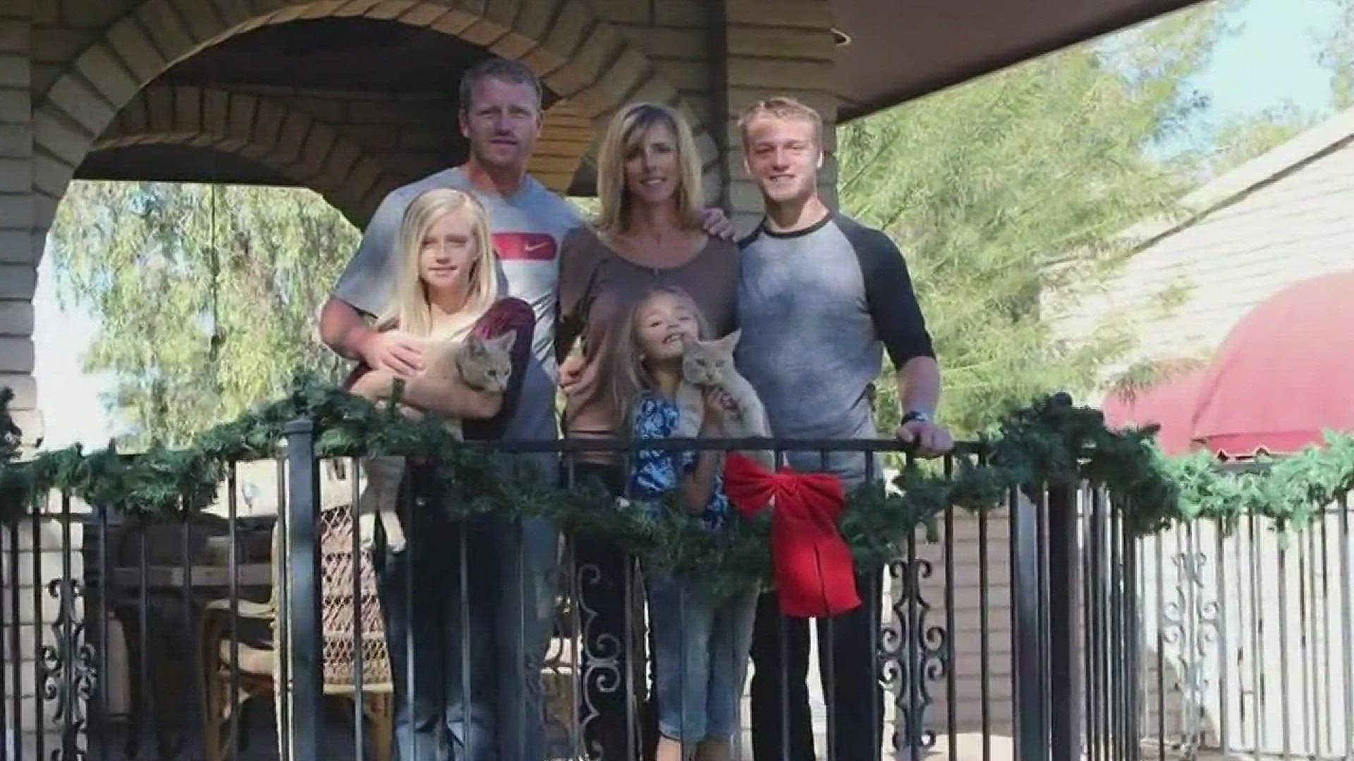 One Arizona families' home has turned into a pole vaulting compound.