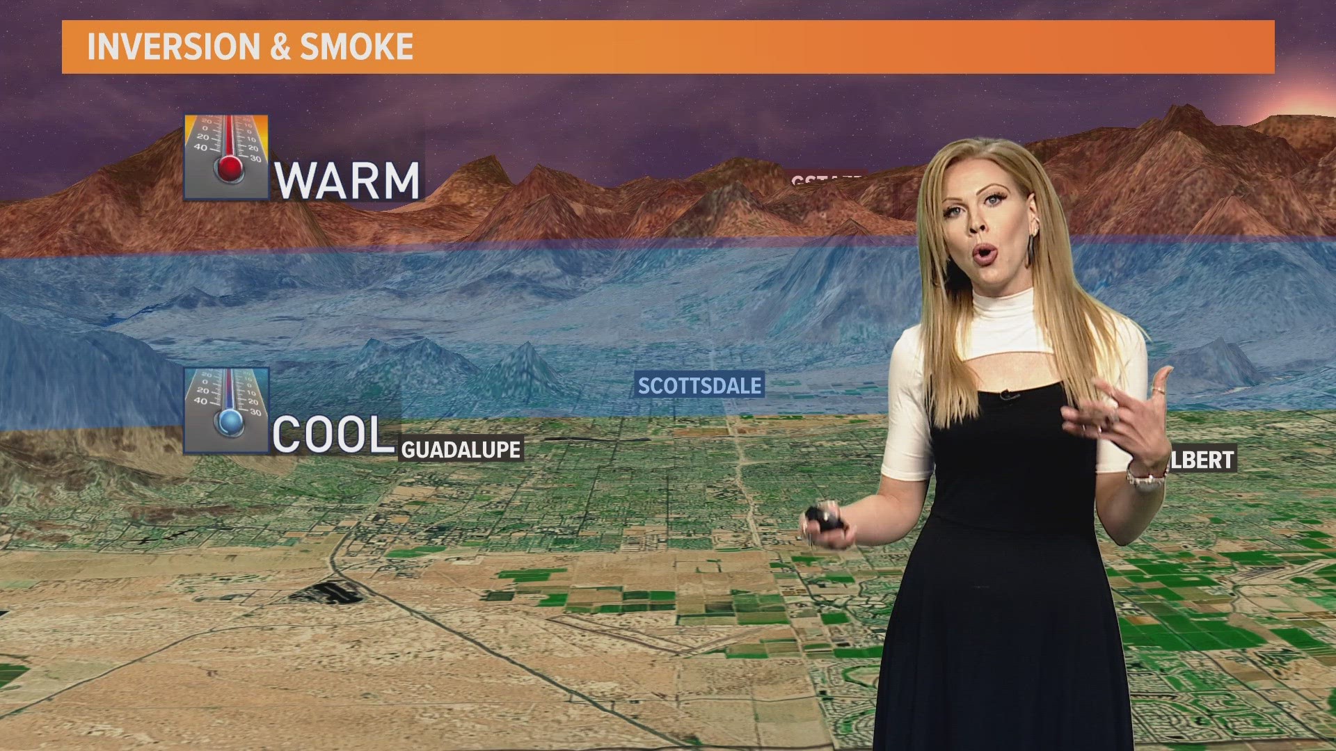 Why is it so hazy outside? It's the inversion layer