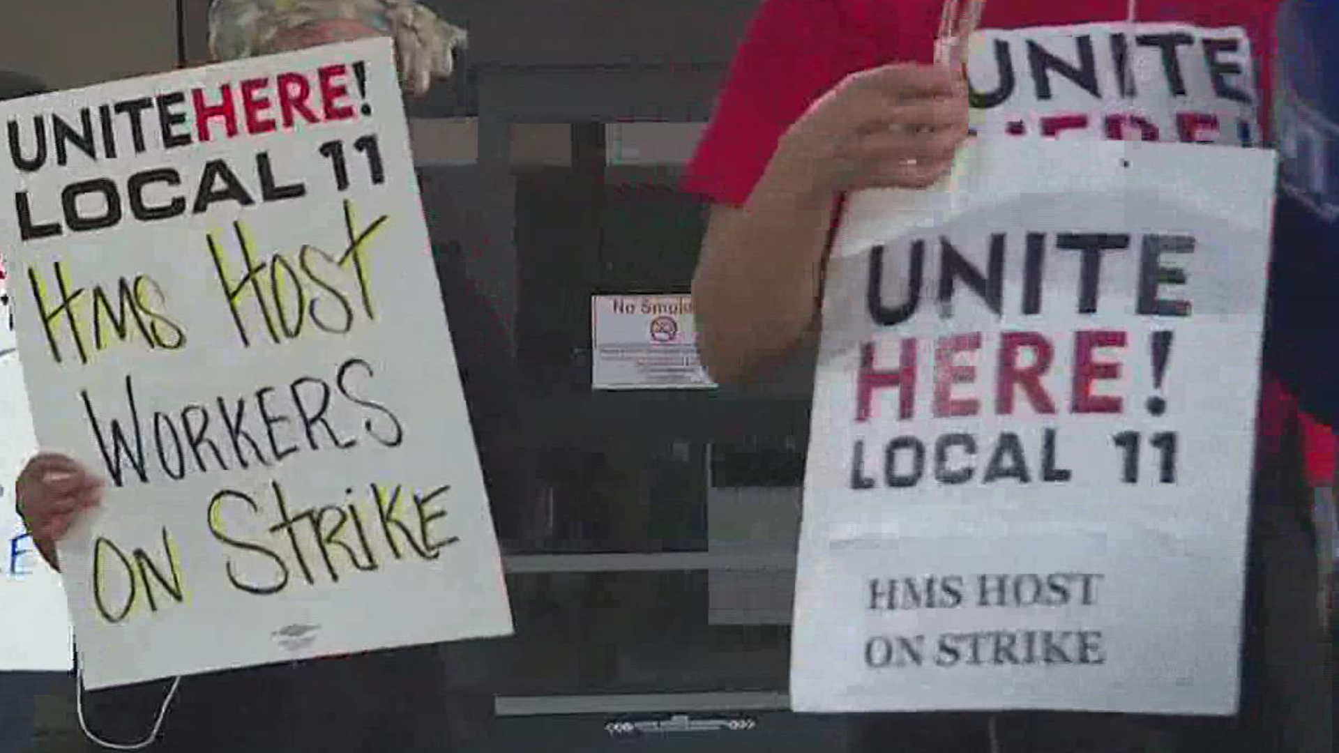 Millions are expected to pass through Sky Harbor ahead of Thanksgiving. One group of airport workers are hoping the holiday rush brings attention to their strike.